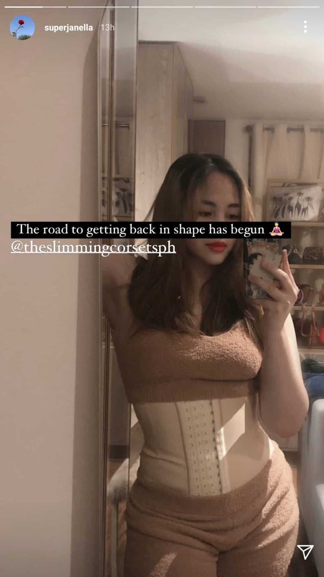 Janella Salvador marks start of journey to regain pre-pregnancy body Janella Salvador marks start of journey to regain pre-pregnancy body