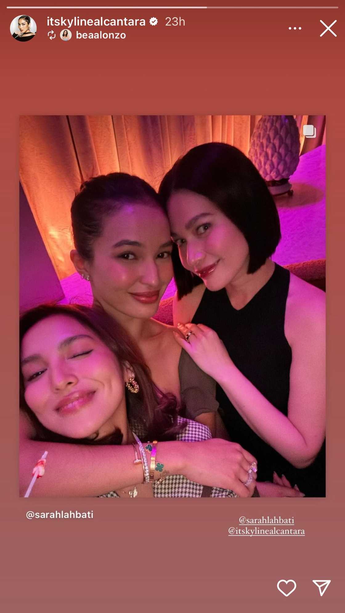 Netizens, napansing hindi naka-follow si Bea Alonzo kay Kyline Alcantara Netizens, napansing hindi naka-follow si Bea Alonzo kay Kyline Alcantara