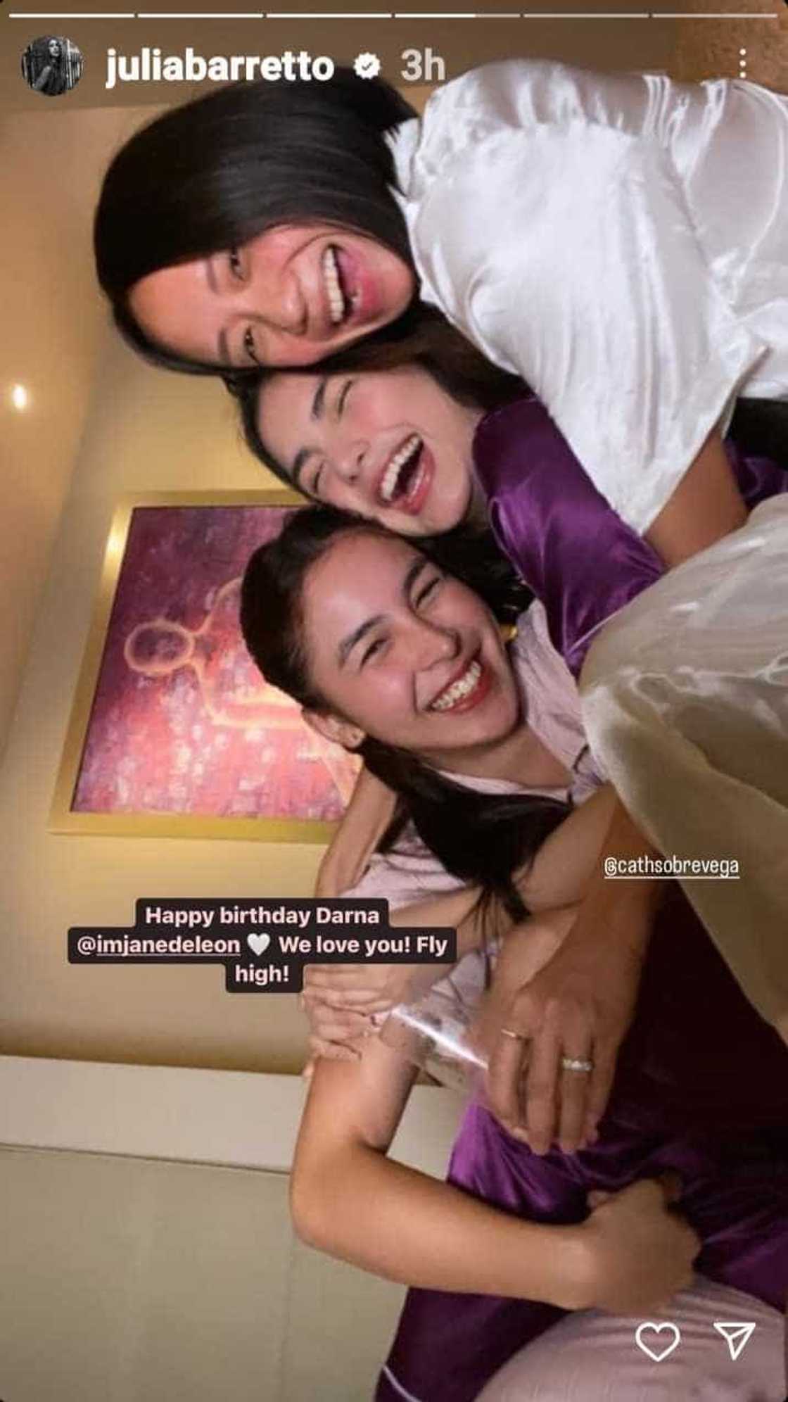 Julia Barretto posts sweet birthday greeting for Jane De Leon Julia Barretto posts sweet birthday greeting for Jane De Leon
