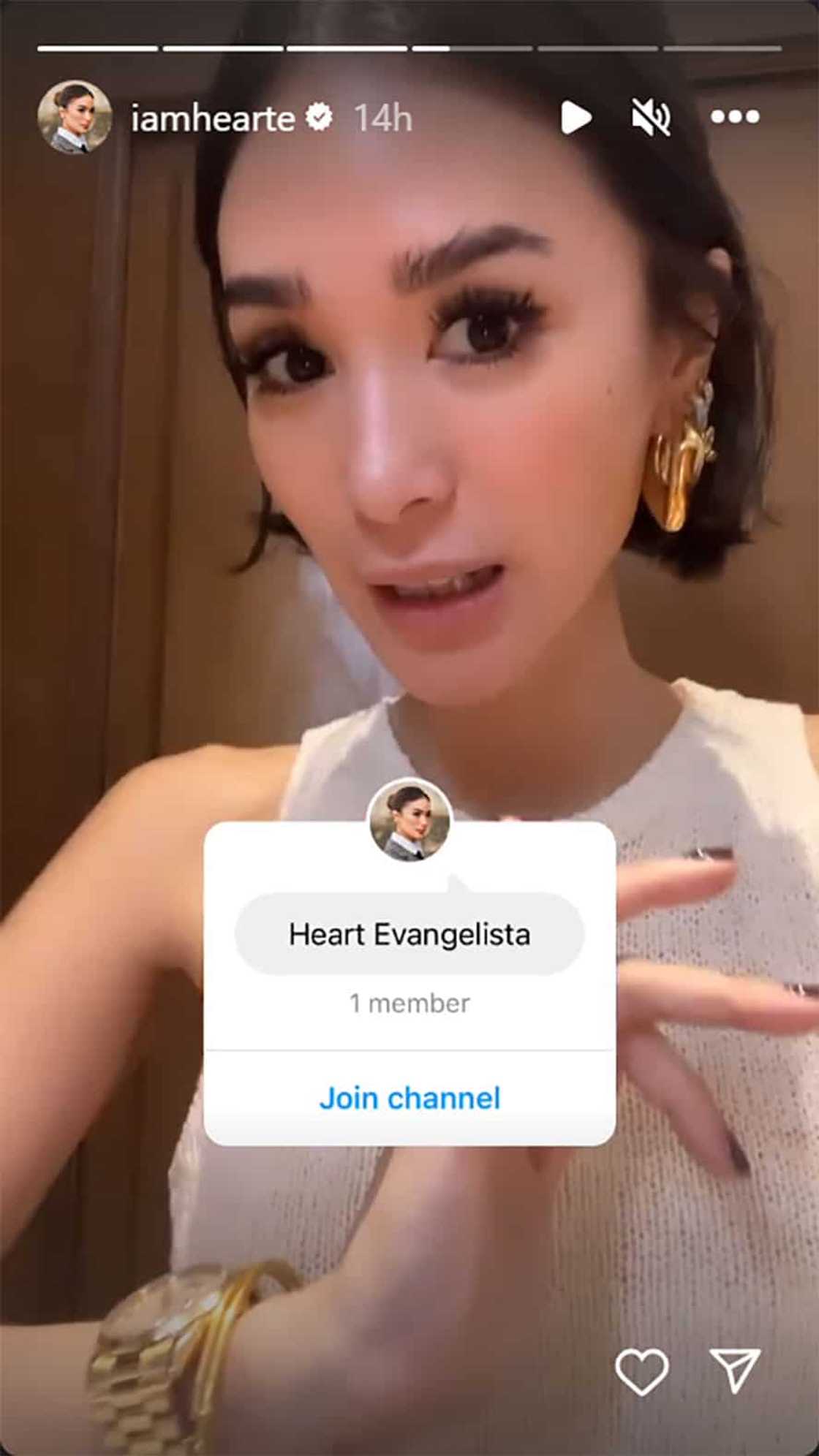 Heart Evangelista, tinawanan sarili dahil walang nag-join Q&A channel niya: “Ano toh, one way relationship?” Heart Evangelista, tinawanan sarili dahil walang nag-join Q&A channel niya: “Ano toh, one way relationship?”