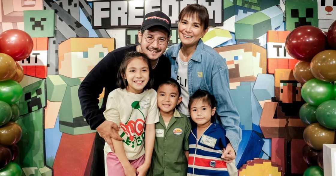 John Prats, Isabel Oli throw Minecraft-themed birthday party for son Freedom