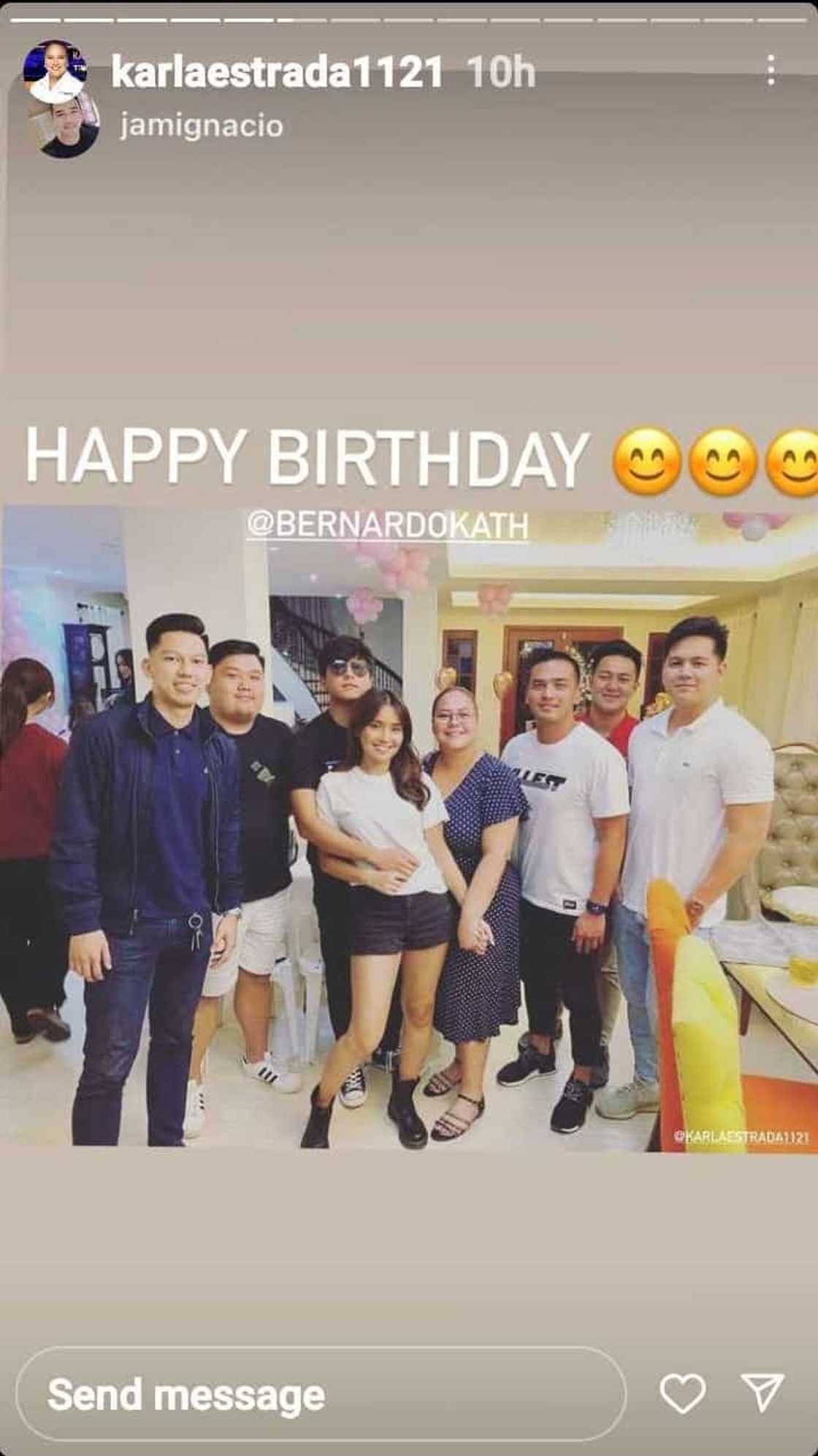 Karla Estrada greets Kathryn Bernardo a happy birthday on social media Karla Estrada greets Kathryn Bernardo a happy birthday on social media