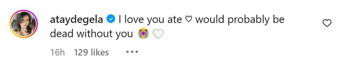Ria Atayde pens heartfelt birthday message for sister Gela Atayde Ria Atayde pens heartfelt birthday message for sister Gela Atayde