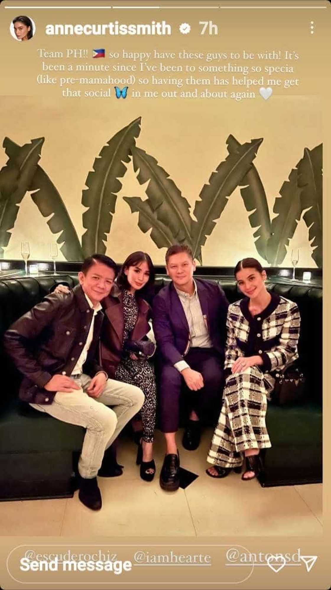 Anne Curtis shares heartwarming snap with Heart Evangelista, Chiz Escudero in New York: “Team PH” Anne Curtis shares heartwarming snap with Heart Evangelista, Chiz Escudero in New York: “Team PH”