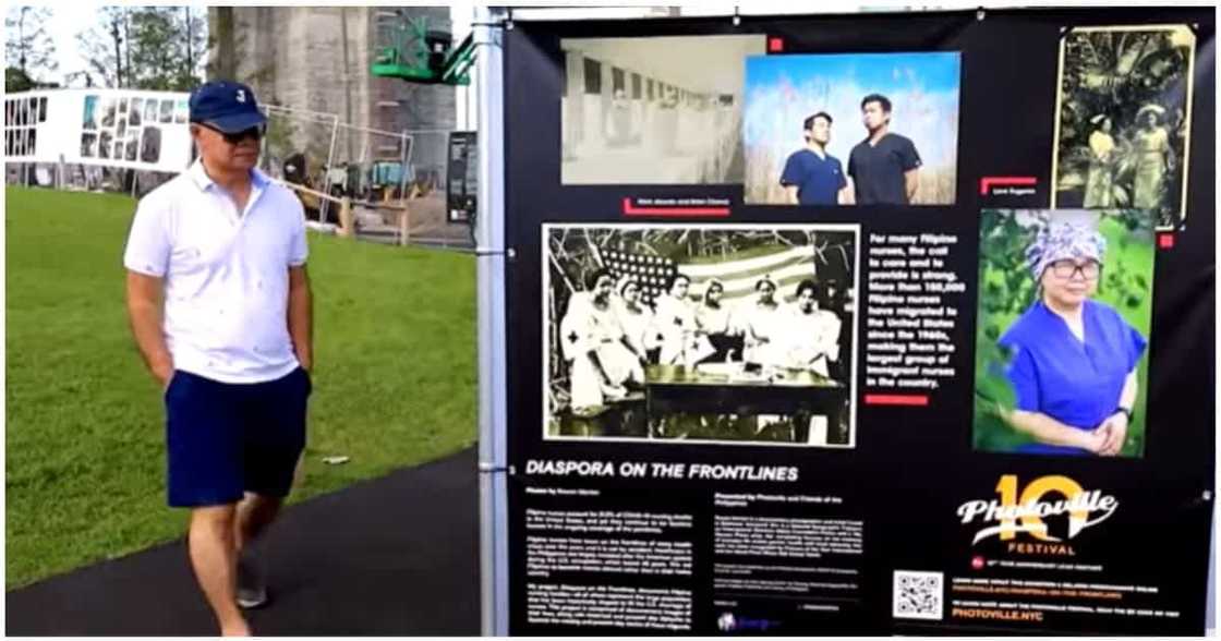 Fil-Am frontliners, tampok sa isang outdoor photo exhibit sa New York