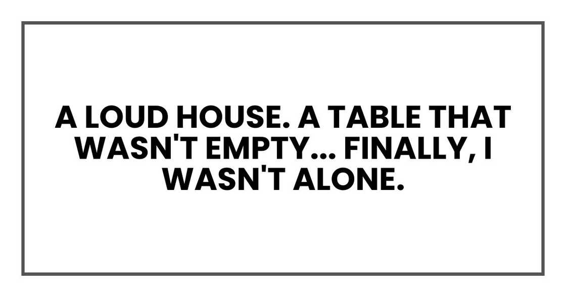 finally, I wasn't alone. finally, I wasn't alone.