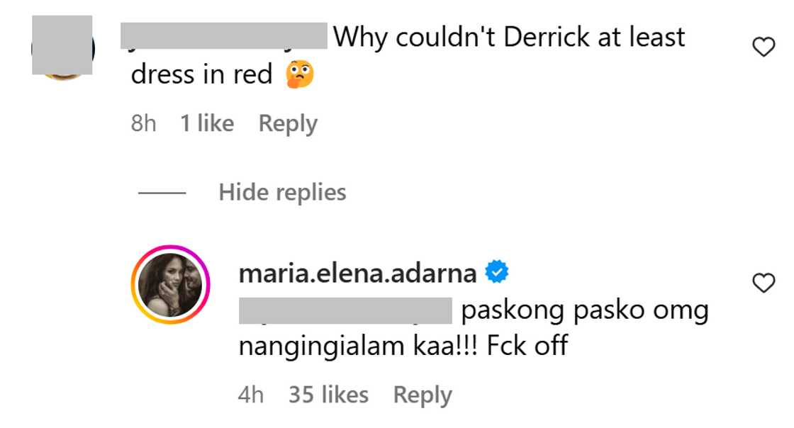 Ellen Adarna, prangkahang sinagot ang pumuna sa suot ni Derek Ramsay