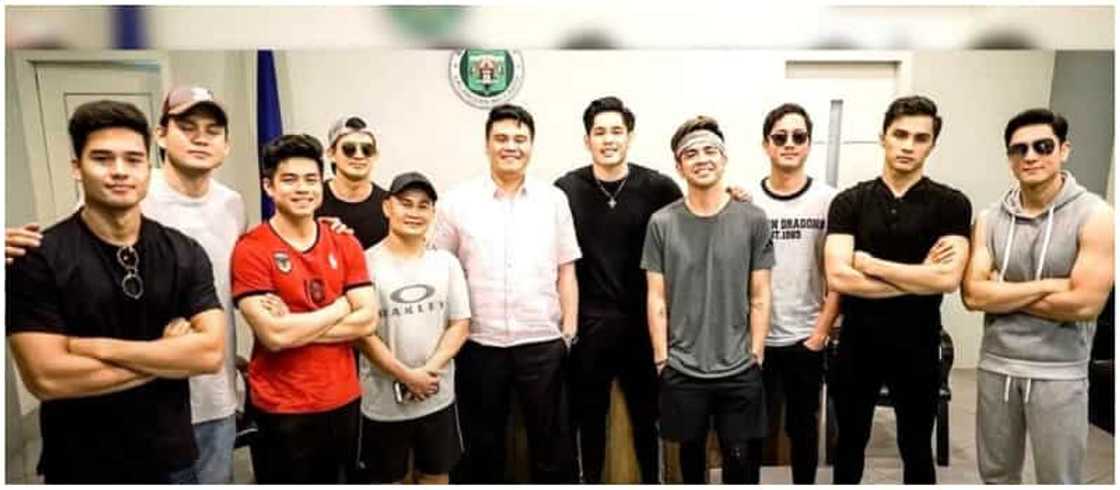 Marco Gumabao, Joseph Marco and other male celebrities play basketball for a cause in Cavite Marco Gumabao, Joseph Marco and other male celebrities play basketball for a cause in Cavite