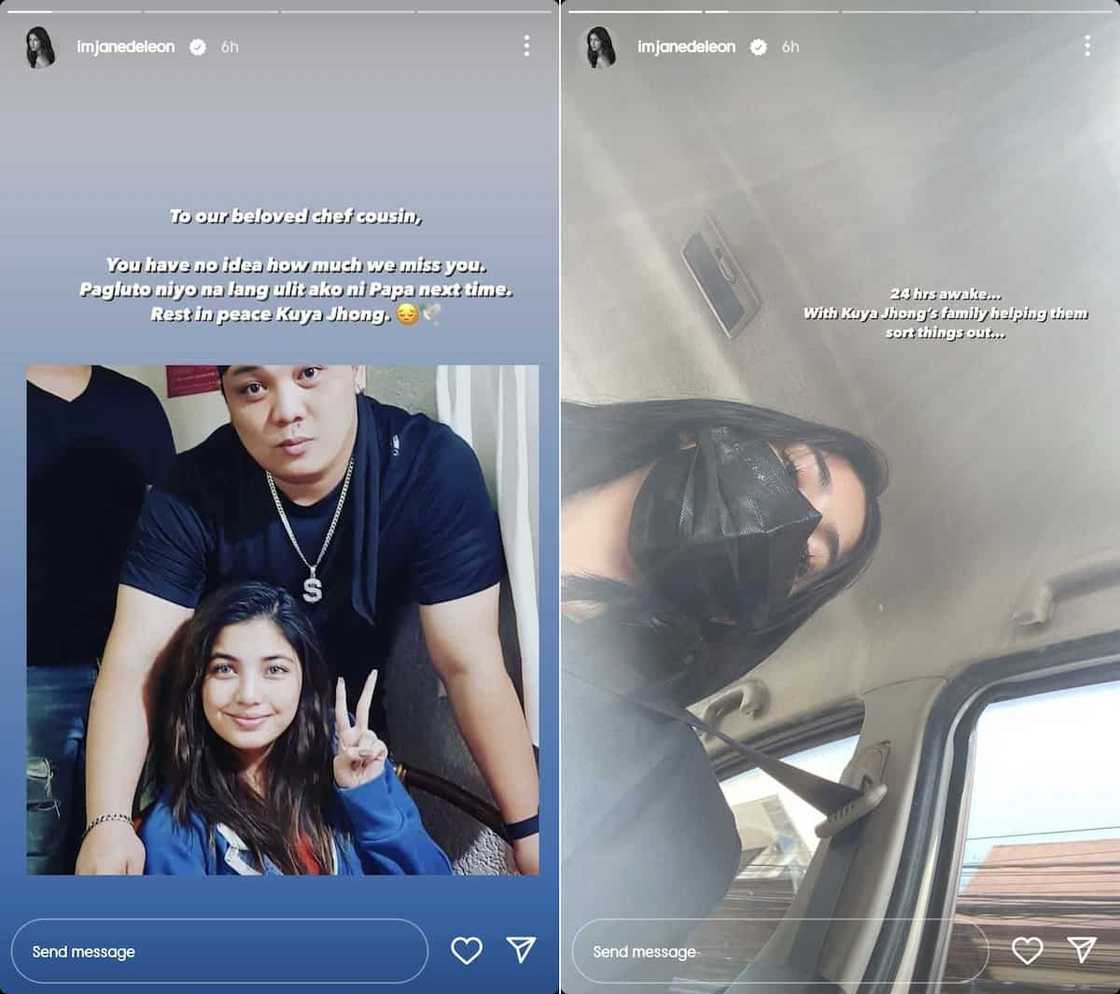 Jane de Leon, nagluluksa sa pagpanaw ng kanyang Kuya Jhong sa viral post