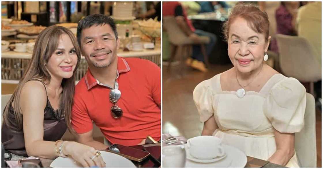 Jinkee Pacquiao shares glimpses of Mommy Dionisia's 75th birthday celebration