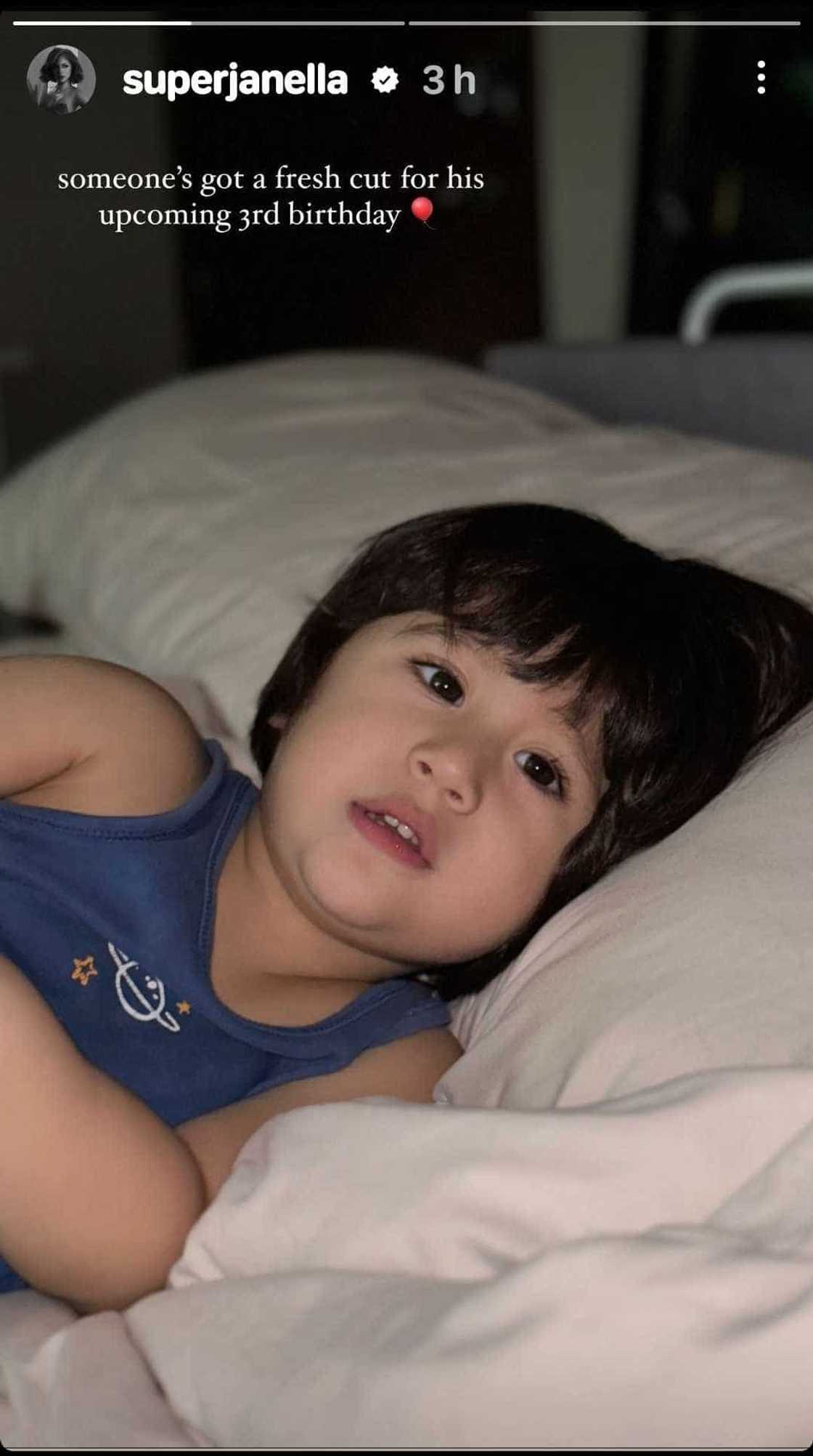 Janella Salvador flaunts adorable son Jude's new haircut Janella Salvador flaunts adorable son Jude's new haircut