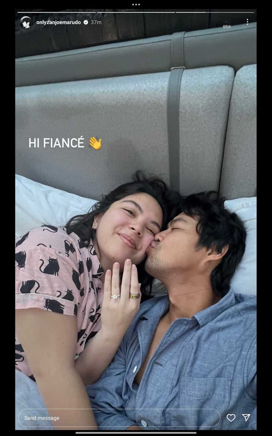 Zanjoe Marudo, ibinida ang picture nila ni Ria Atayde Zanjoe Marudo, ibinida ang picture nila ni Ria Atayde