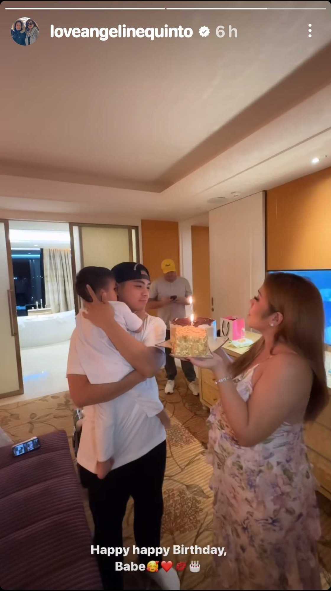Angeline Quinto pens sweet birthday message for husband Nonrev Daquina Angeline Quinto pens sweet birthday message for husband Nonrev Daquina