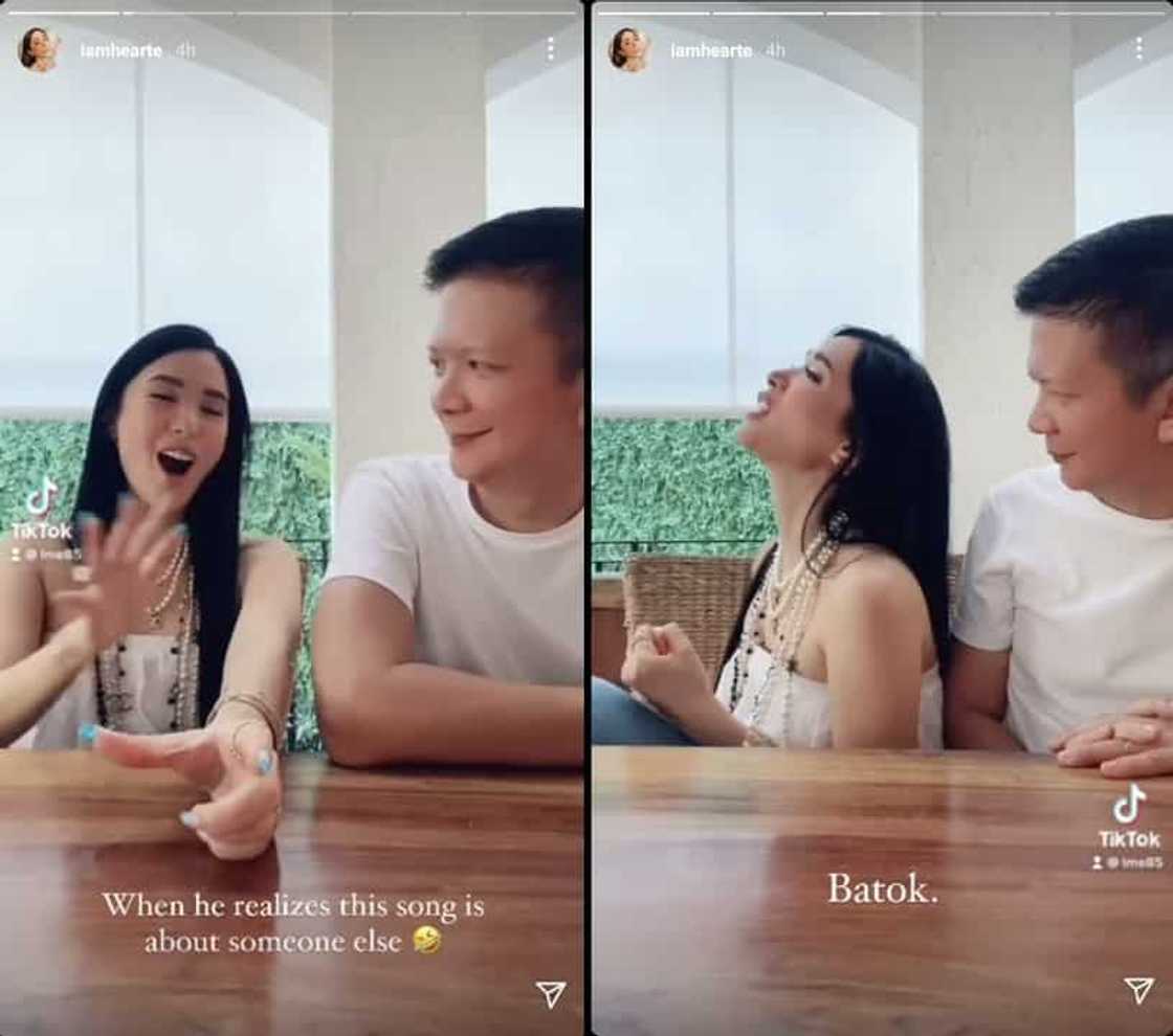 Heart Evangelista, binatukan ni Chiz Escudero sa kanilang viral na TikTok video Heart Evangelista, binatukan ni Chiz Escudero sa kanilang viral na TikTok video