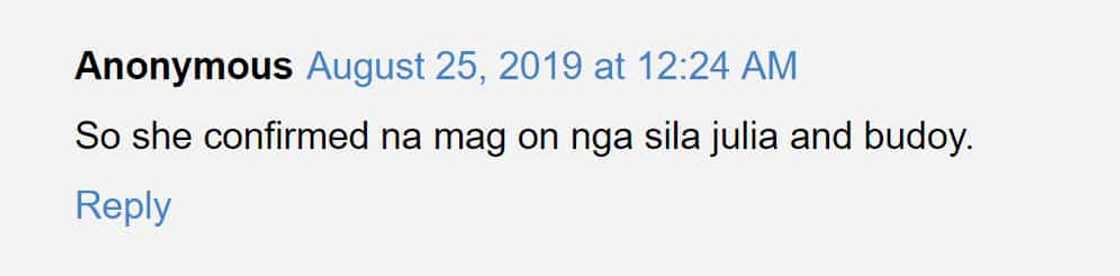 Netizens claim Gerald Anderson's mom 'confirmed' rumors about her son and Julia Barretto Netizens claim Gerald Anderson's mom 'confirmed' rumors about her son and Julia Barretto