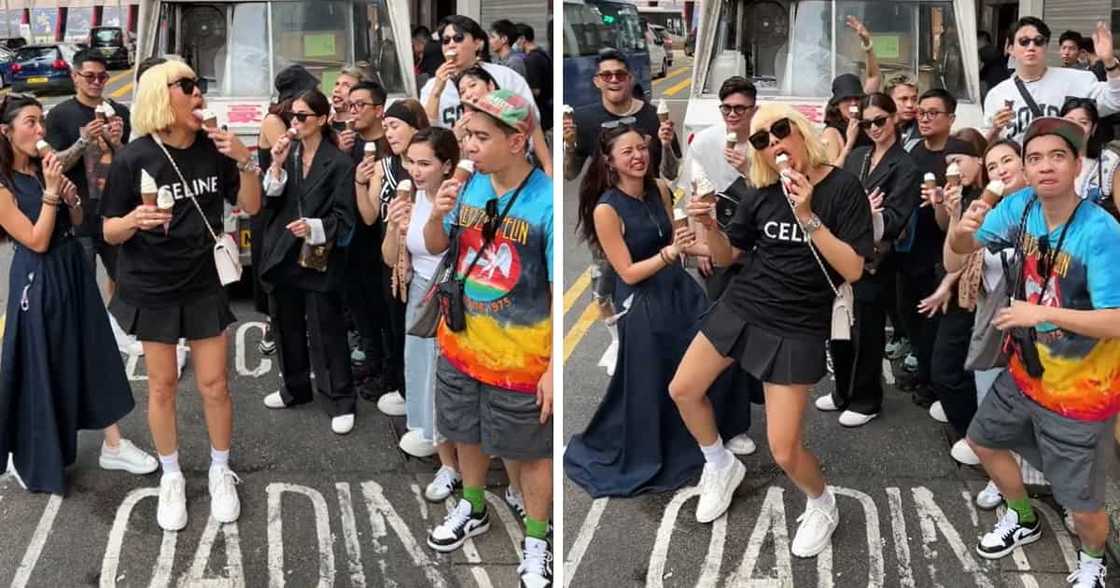 Vice Ganda shares video of ‘It’s Showtime’ fam dancing while eating ice cream in Hong Kong Vice Ganda shares video of ‘It’s Showtime’ fam dancing while eating ice cream in Hong Kong