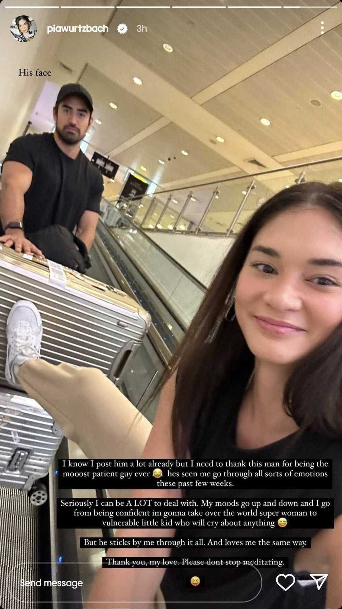 Pia Wurtzbach pens sweet appreciation post for her fiancé Jeremy Jauncey Pia Wurtzbach pens sweet appreciation post for her fiancé Jeremy Jauncey
