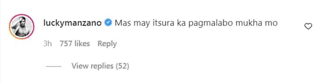 Luis Manzano nag-comment ng “mas may itsura ka” sa blurred pic ni Alex Gonzaga