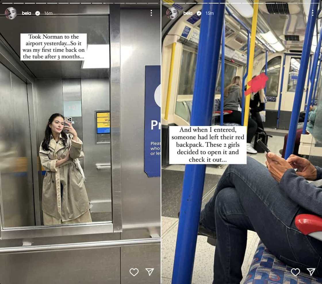 Bela Padilla, inalala ang nangyari sa train sa London: "I was really nervous and scared" Bela Padilla, inalala ang nangyari sa train sa London: "I was really nervous and scared"