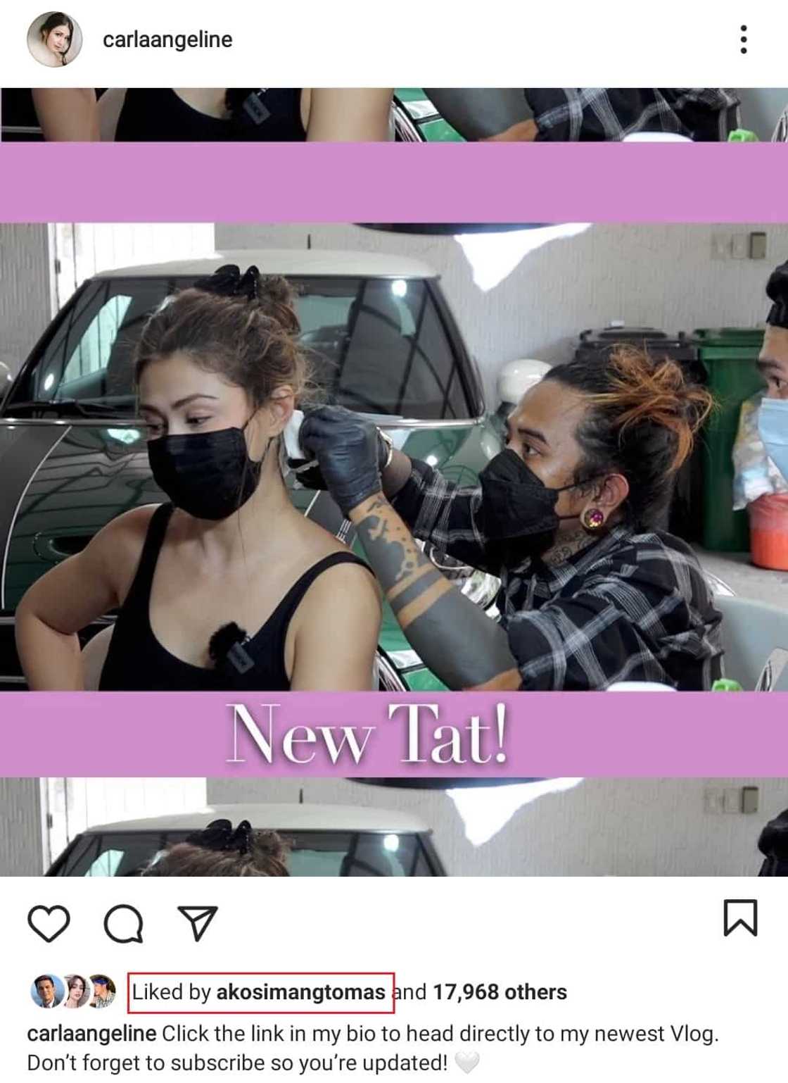 Tom Rodriguez, nagustuhan ang pagpapa-tattoo ni Carla Abellana Tom Rodriguez, nagustuhan ang pagpapa-tattoo ni Carla Abellana