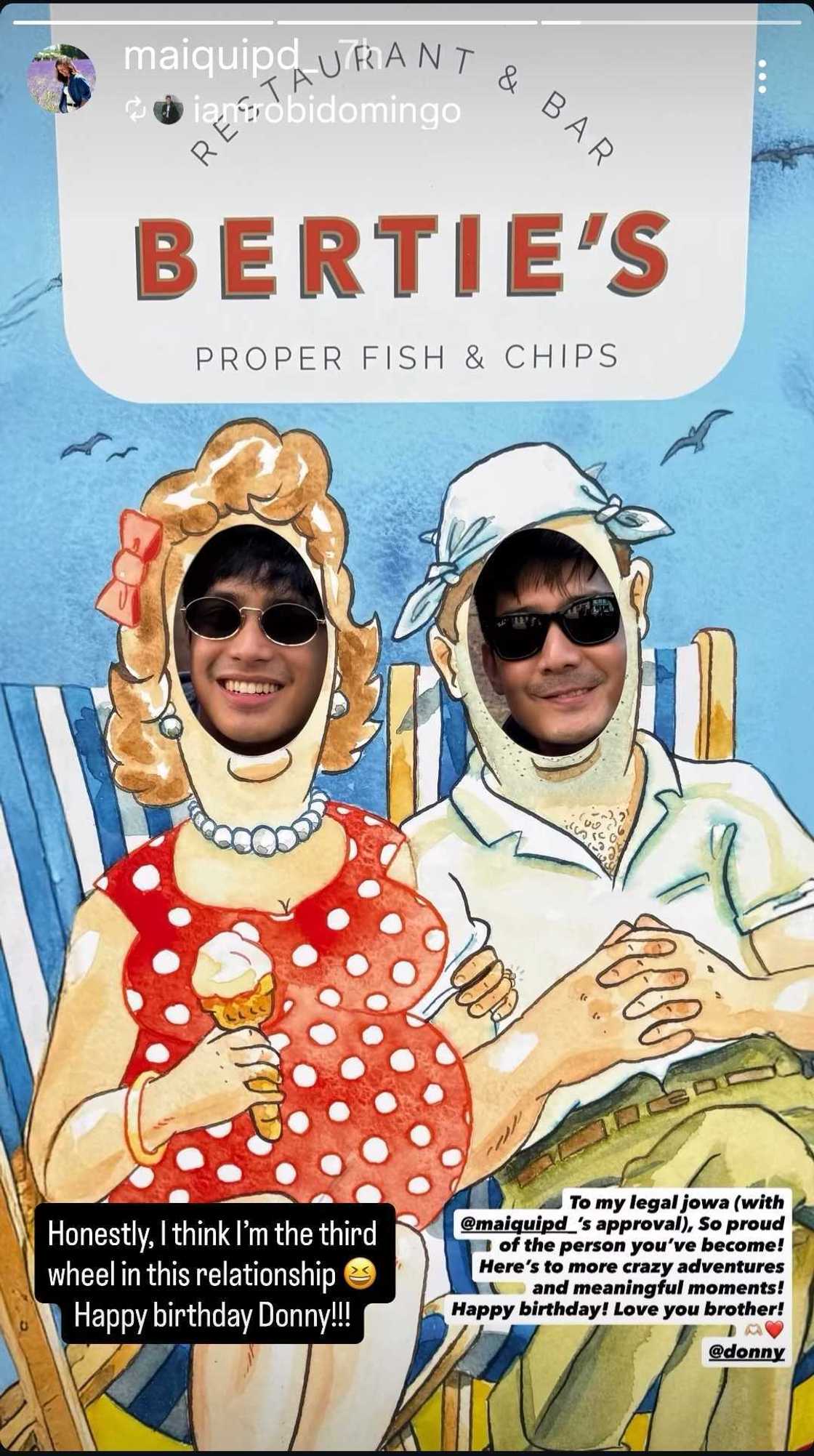 Robi Domingo posts playful birthday greeting for Donny Pangilinan; Maiqui Pineda reacts Robi Domingo posts playful birthday greeting for Donny Pangilinan; Maiqui Pineda reacts