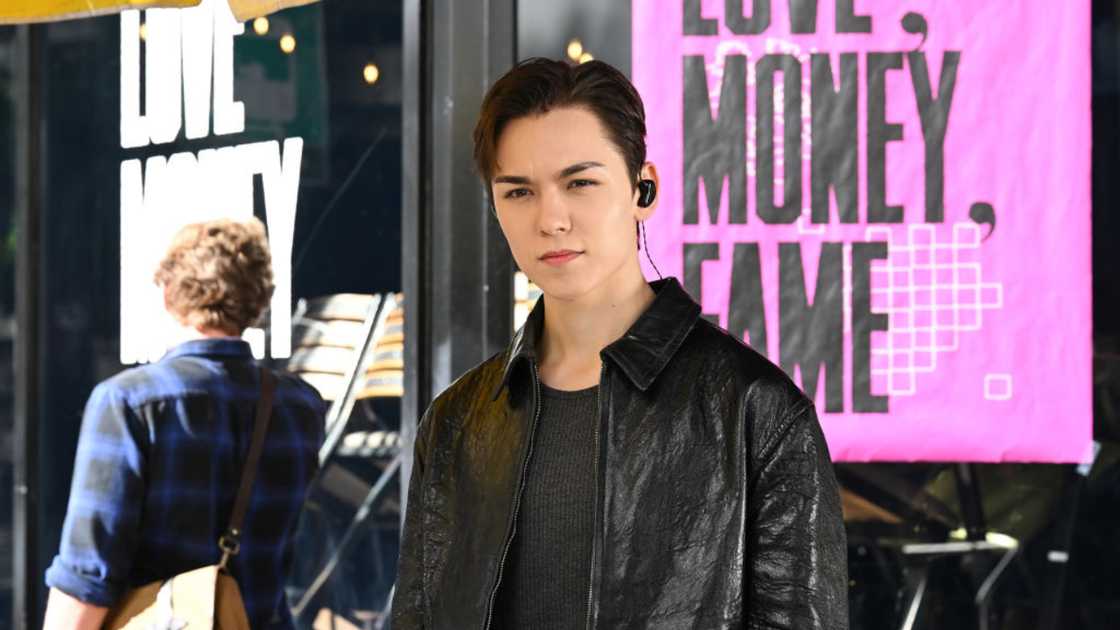 Vernon from the K-pop band Seventeen Vernon from the K-pop band Seventeen