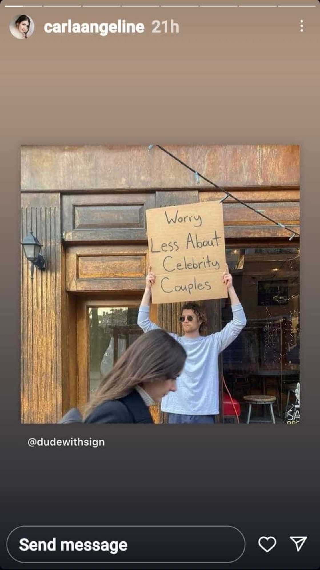 Carla Abellana shares cryptic post addressed to those worrying about celebrity couples Carla Abellana shares cryptic post addressed to those worrying about celebrity couples