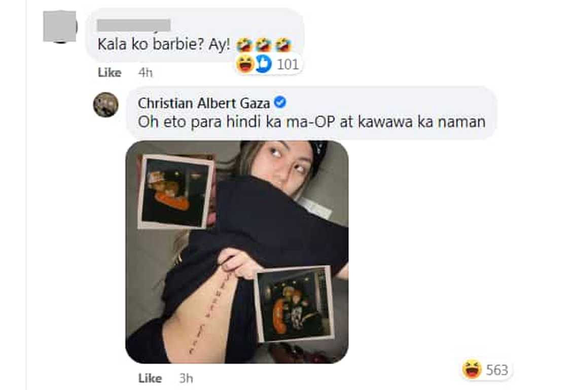Xian Gaza, ginaya si Aira Lipata sa viral pic nitong ipinapakita ang tattoo niyang “Skusta Clee” Xian Gaza, ginaya si Aira Lipata sa viral pic nitong ipinapakita ang tattoo niyang “Skusta Clee”