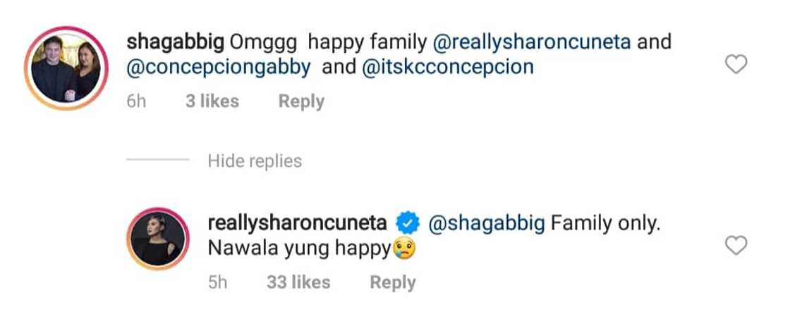 "Isnabero yan!" Sharon Cuneta slams Gabby Concepcion for ignoring her "Isnabero yan!" Sharon Cuneta slams Gabby Concepcion for ignoring her