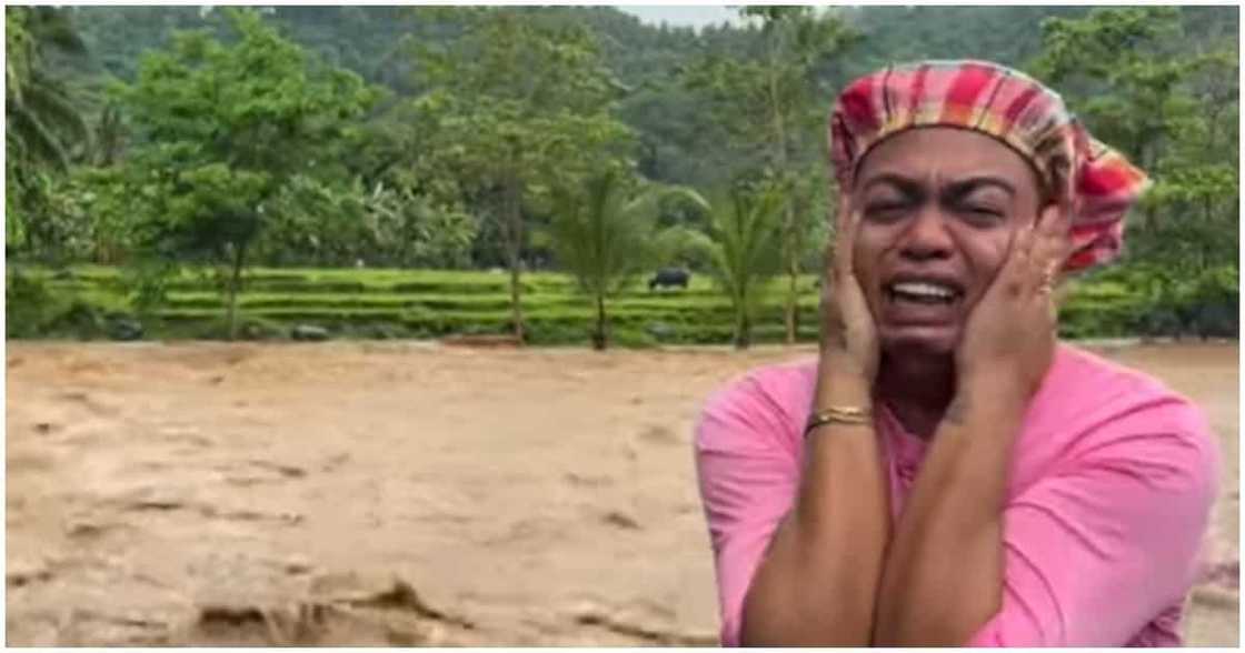 Brenda Mage, ipinakita ang hagupit ng Bagyong Agaton sa kanilang lugar Brenda Mage, ipinakita ang hagupit ng Bagyong Agaton sa kanilang lugar