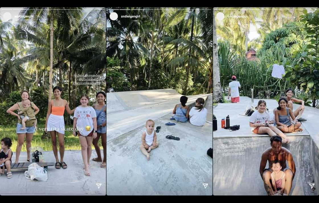 Andi Eigenmann shares baby Koa's "first skating experience" with Philmar Alipayo Andi Eigenmann shares baby Koa's "first skating experience" with Philmar Alipayo