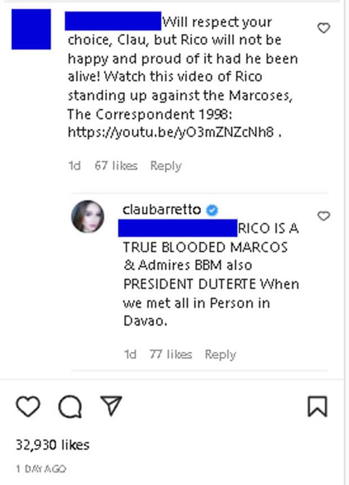 Noel Ferrer, pinabulaanang Marcos-supporter si Rico Yan: "Was with Rico at the EDSA People Power Anniversary" Noel Ferrer, pinabulaanang Marcos-supporter si Rico Yan: "Was with Rico at the EDSA People Power Anniversary"