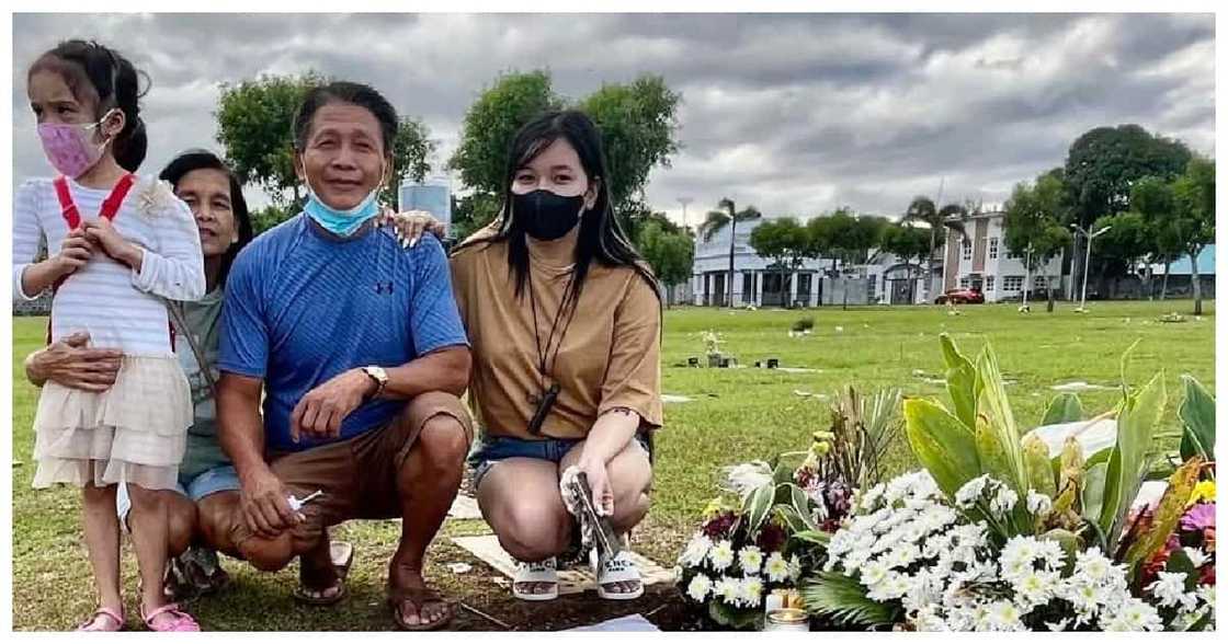 Camille Ann Miguel, dinalaw puntod ni Jovit Baldivino kasama ang pamilya nito Camille Ann Miguel, dinalaw puntod ni Jovit Baldivino kasama ang pamilya nito