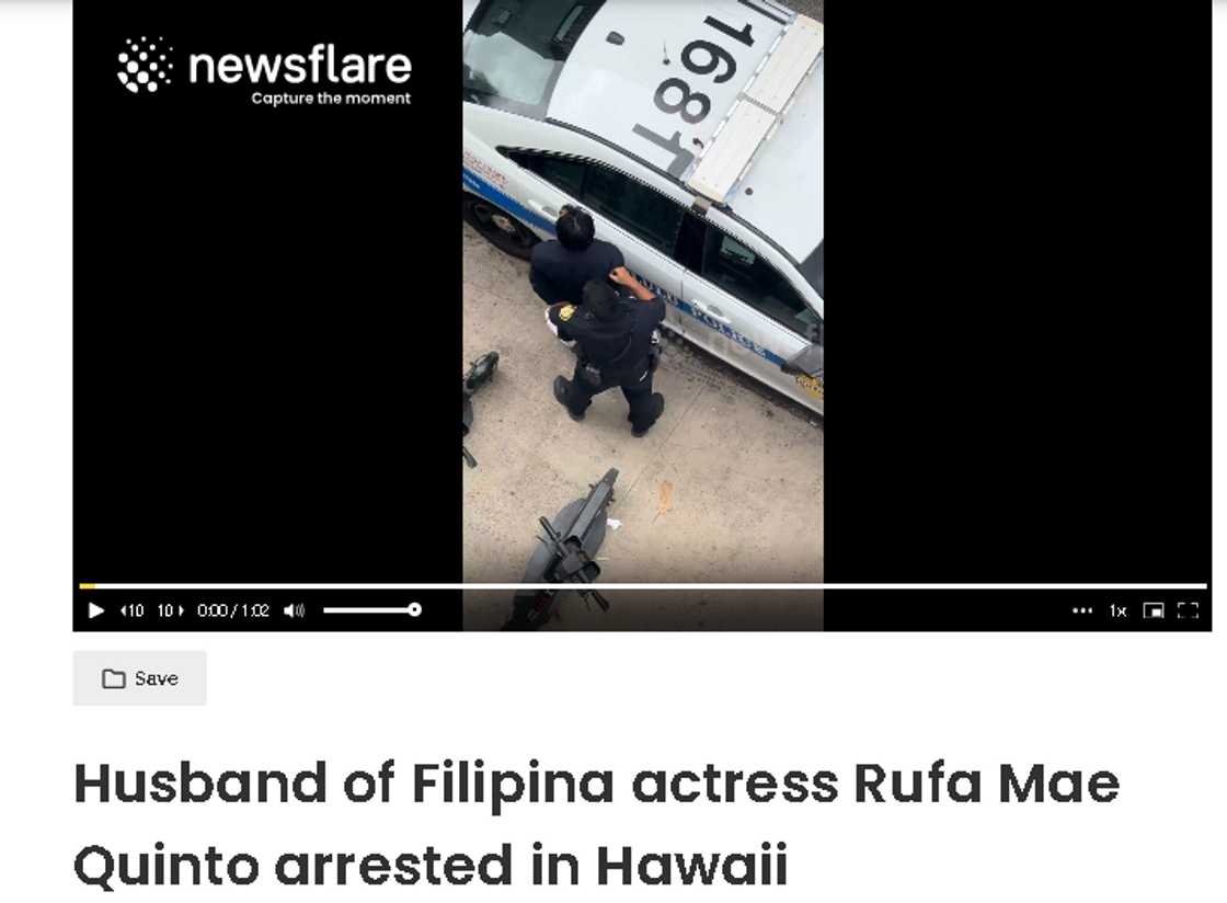 Video ng umano'y pag-aresto sa asawa ni Rufa Mae Quinto, umani ng komento Video ng umano'y pag-aresto sa asawa ni Rufa Mae Quinto, umani ng komento