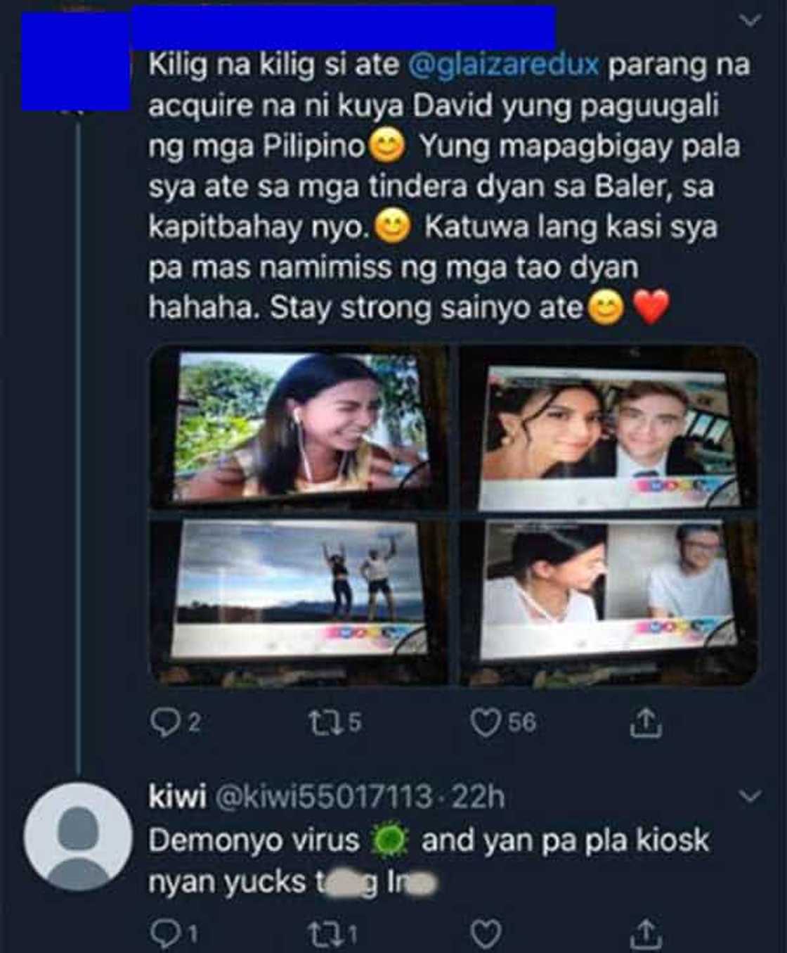 Glaiza de Castro receives "malandi" comment, "demonyo" for Irish boyfriend, but gives the perfect retort Glaiza de Castro receives "malandi" comment, "demonyo" for Irish boyfriend, but gives the perfect retort
