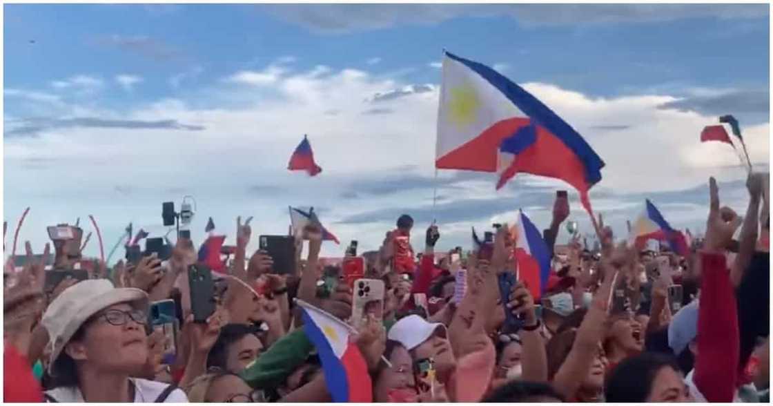 Video ng BBM supporters na humihiyaw ng "Hindi kami bayad", viral