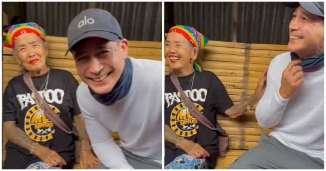 Netizens, umalma sa video nina Apo Whang-Od at Piolo Pascual Netizens, umalma sa video nina Apo Whang-Od at Piolo Pascual