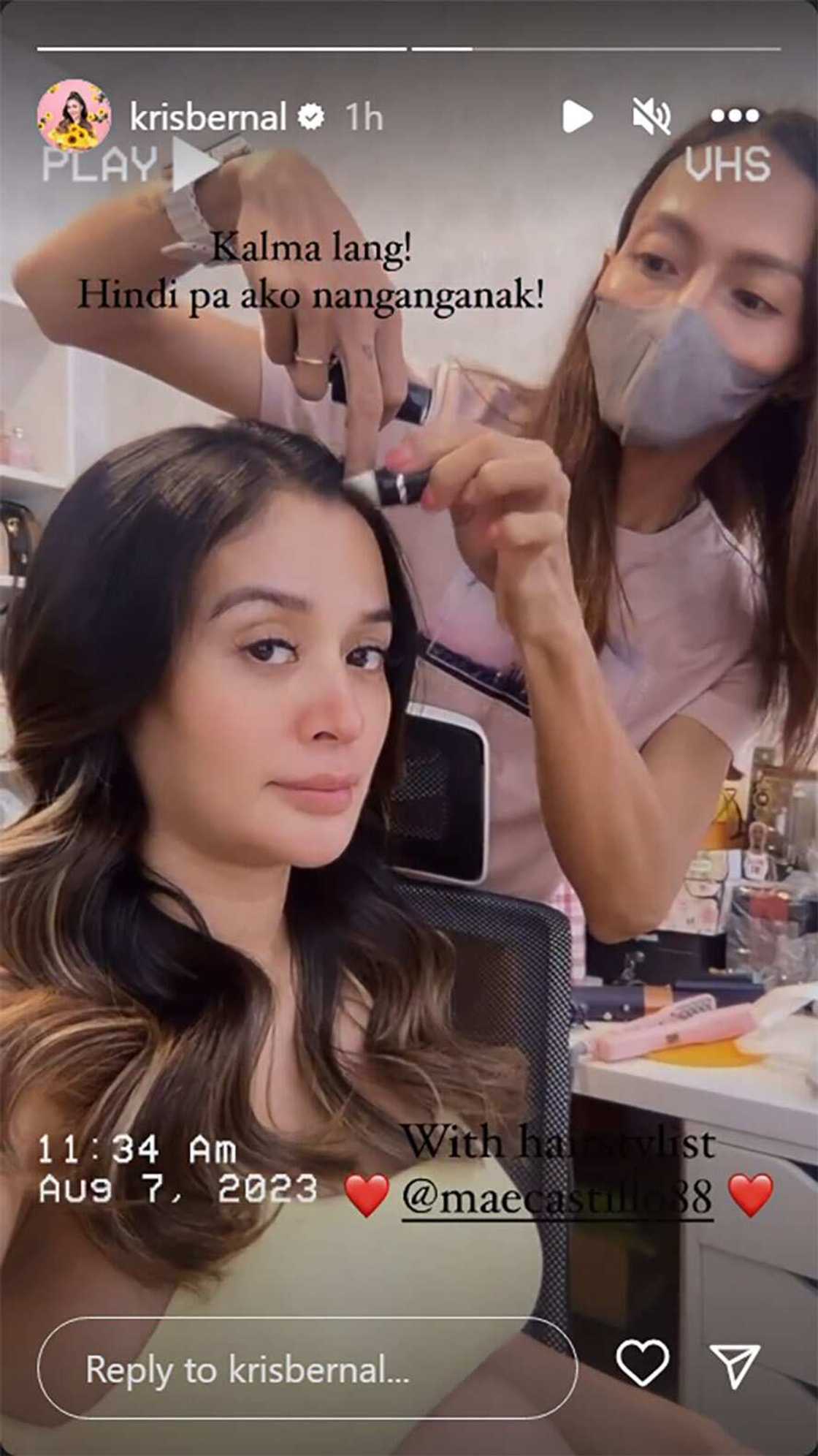Kris Bernal, pinakalma mga netizens na akala’y nanganak na siya: “Kalma lang!” Kris Bernal, pinakalma mga netizens na akala’y nanganak na siya: “Kalma lang!”