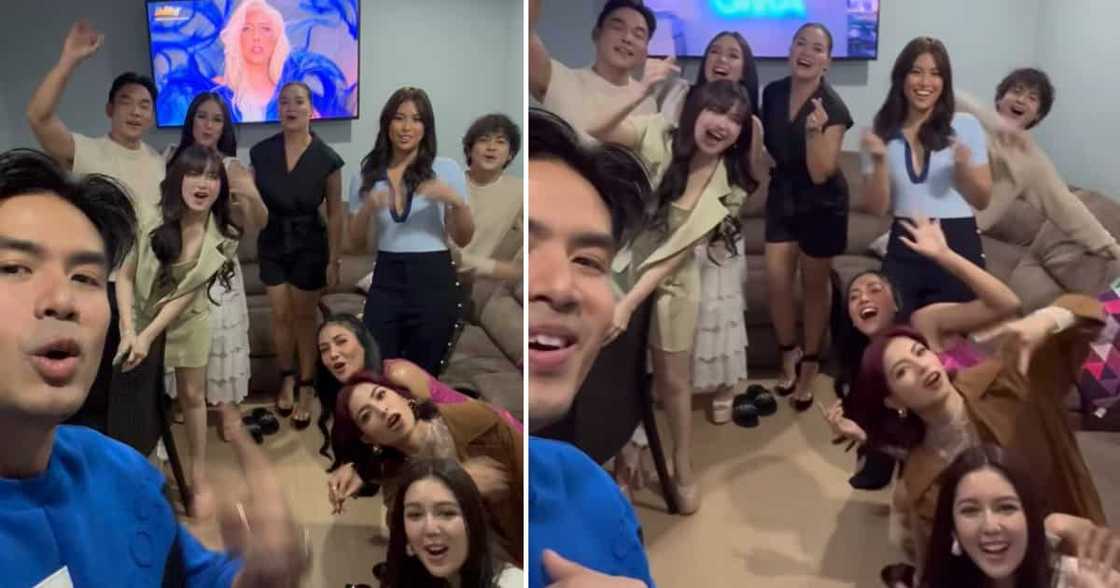 Backstage moment ng Kapuso stars na nag-guest sa ‘It’s Showtime,’ viral Backstage moment ng Kapuso stars na nag-guest sa ‘It’s Showtime,’ viral
