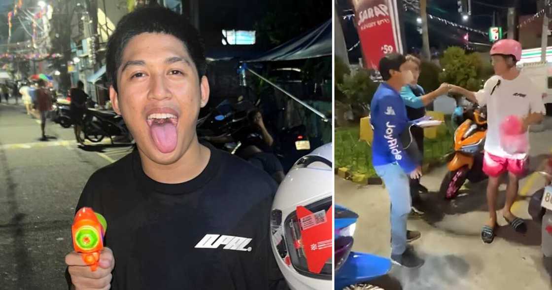 Lexter “Boy Dila” Castro, namigay ng libreng pagkain sa riders Lexter “Boy Dila” Castro, namigay ng libreng pagkain sa riders