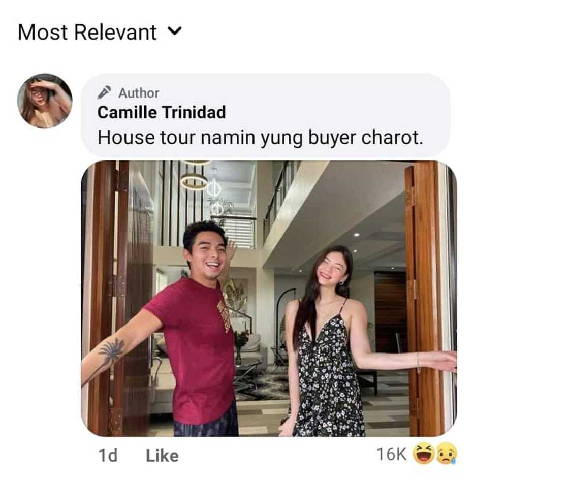Camille Trinidad, nag-post ng "for sale" photos ng ari-arian nila ni Jayzam Camille Trinidad, nag-post ng "for sale" photos ng ari-arian nila ni Jayzam
