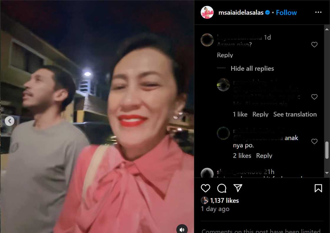 Ai-Ai Delas Alas, ibinahagi video ng first simbang gabi, naglakad kasama anak niya