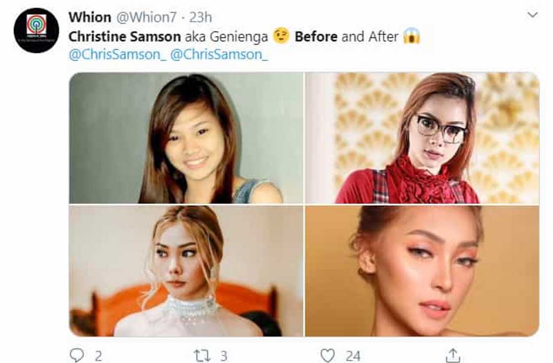 Christine Samson aka Genie-Nga, bumwelta matapos maintriga tungkol sa pagpaparetoke