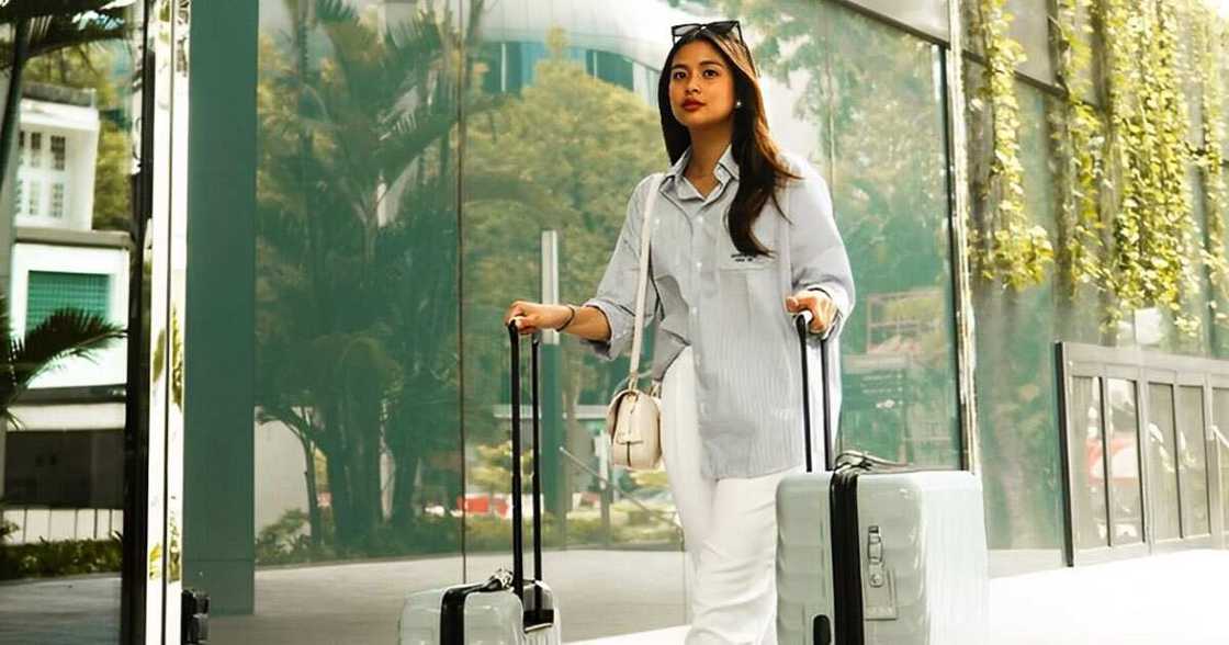 Gabbi Garcia, ipinakita bonggang perks kapag anak ka ng flight purser Gabbi Garcia, ipinakita bonggang perks kapag anak ka ng flight purser