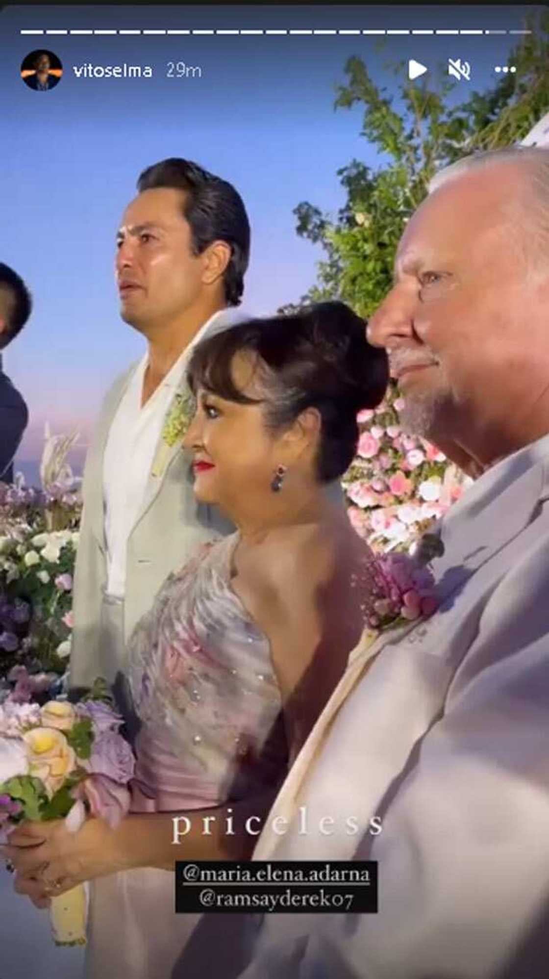 Derek Ramsay, emosyonal, talagang umiyak habang hinihintay si Ellen na maglakad sa aisle Derek Ramsay, emosyonal, talagang umiyak habang hinihintay si Ellen na maglakad sa aisle