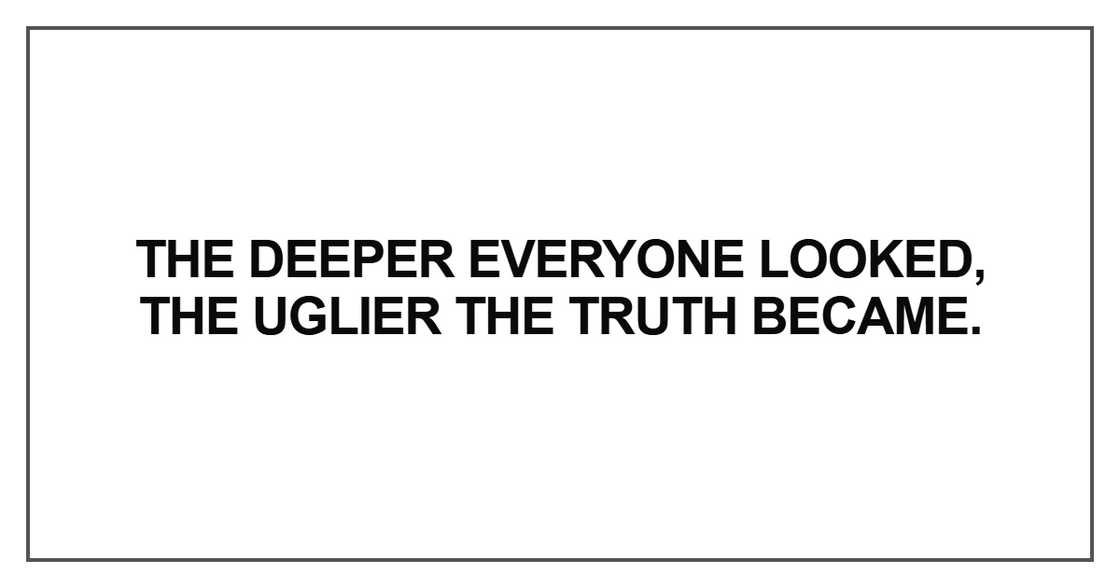 The deeper everyone looked