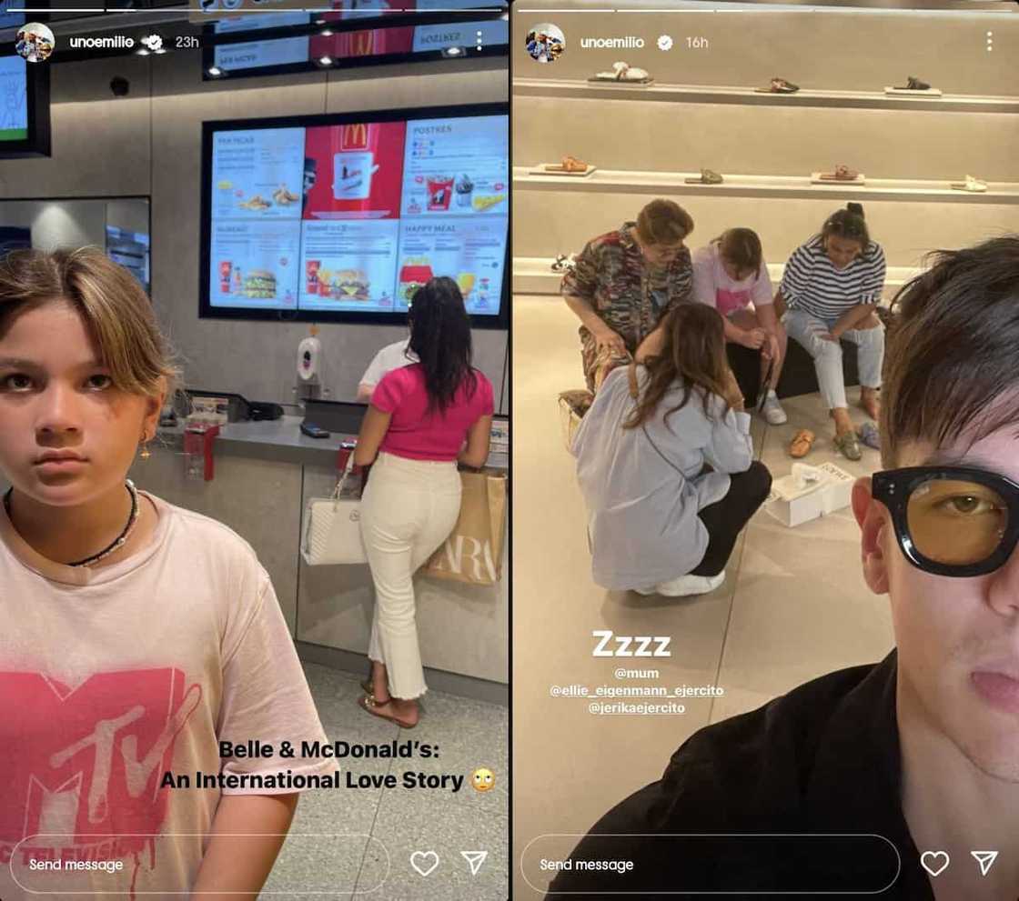 Ellie Eigenmann, masayang naka-bonding ang daddy Jake at lola Laarni niya Ellie Eigenmann, masayang naka-bonding ang daddy Jake at lola Laarni niya