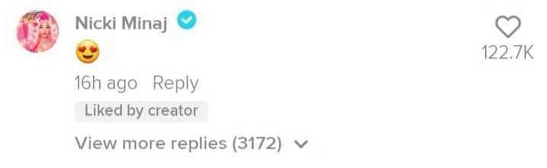 Nicki Minaj, na-notice ang TikTok video ni Joshua Garcia Nicki Minaj, na-notice ang TikTok video ni Joshua Garcia