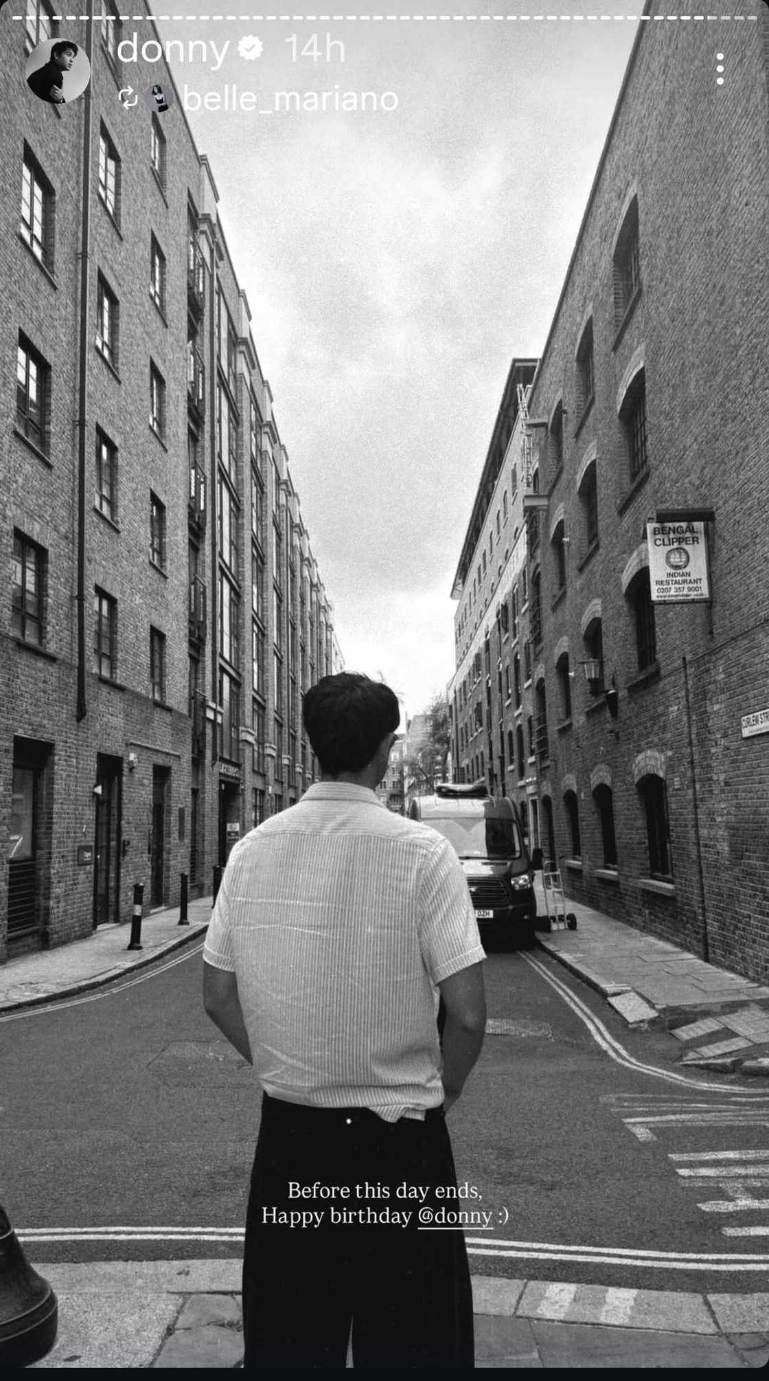 Belle Mariano sends heartfelt birthday greeting to Donny Pangilinan Belle Mariano sends heartfelt birthday greeting to Donny Pangilinan