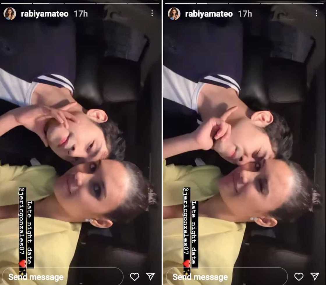 Rabiya Mateo shares clip from her, Jeric Gonzales’ romantic late night date Rabiya Mateo shares clip from her, Jeric Gonzales’ romantic late night date